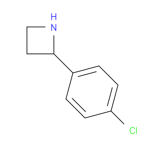 2-(4-chlorophenyl)azetidine