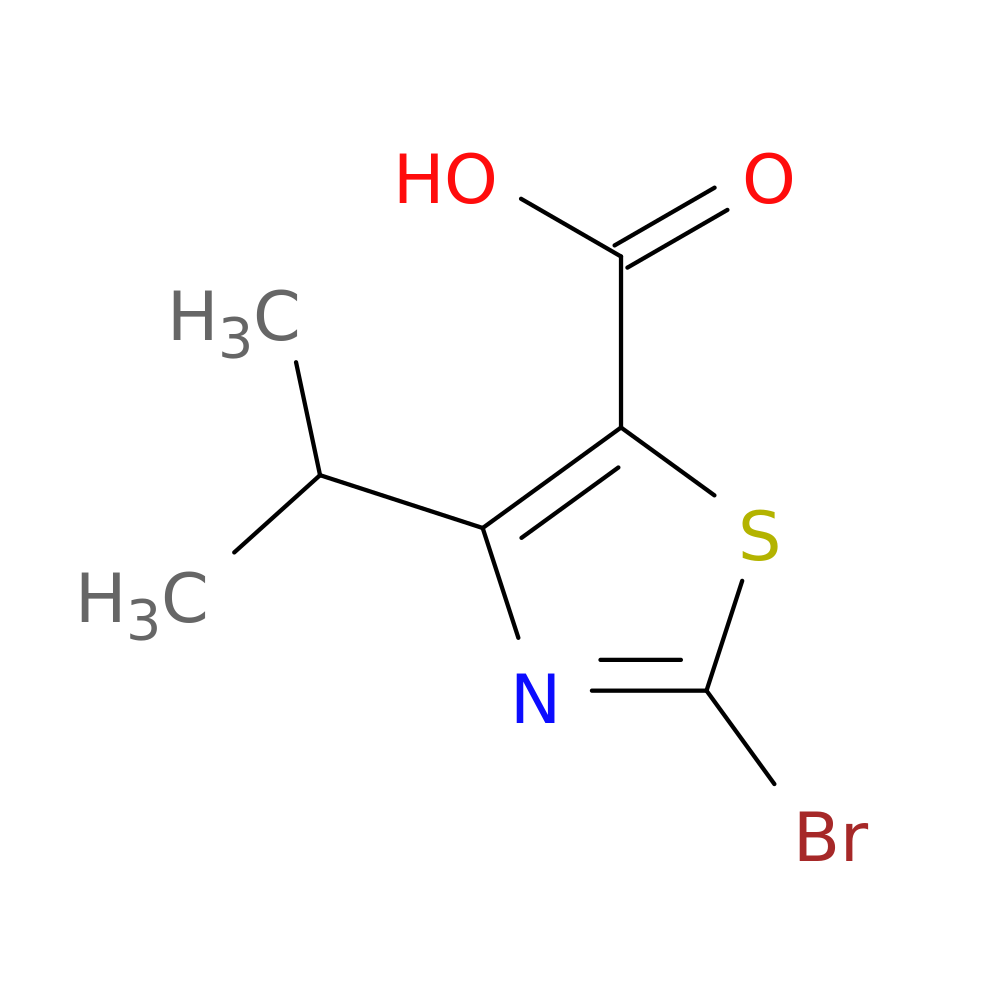 2-bromo-4-(propan-2-yl)-1,3-thiazole-5-carboxylic acid