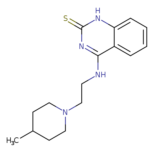4-{[2-(4-methylpiperidin-1-yl)ethyl]amino}-1,2-dihydroquinazoline-2-thione