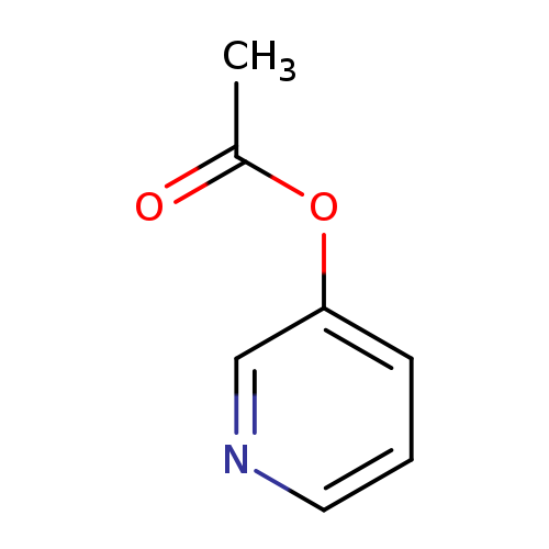 3-Pyridinol, 3-acetate