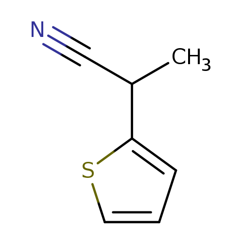 2-(thiophen-2-yl)propanenitrile