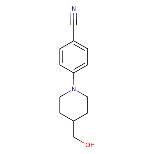 4-(4-(Hydroxymethyl)piperidin-1-yl)benzonitrile