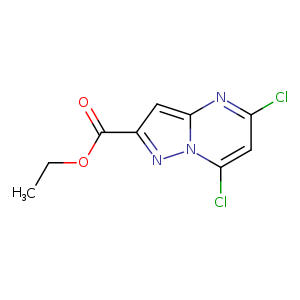 5,7-Dichloropyrazolo[1,5-a]pyrimidine-2-carboxylic acid ethyl ester