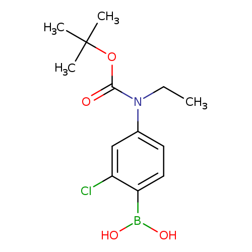 4-(N-BOC-N-ethylamino)-2-chlorophenylboronic acid