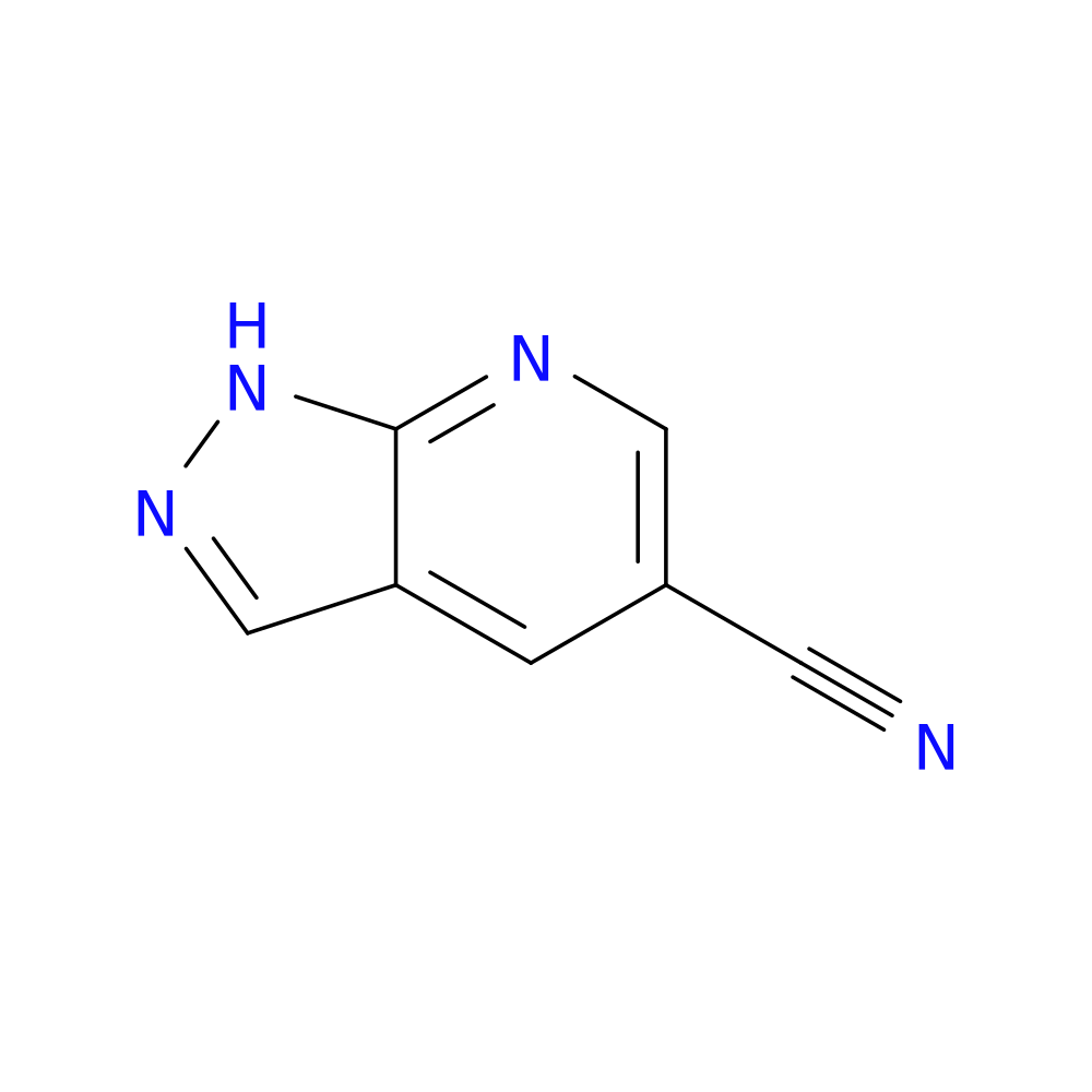 1H-Pyrazolo[3,4-b]pyridine-5-carbonitrile