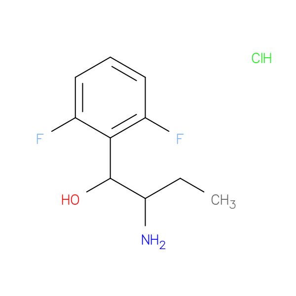 2-amino-1-(2,6-difluorophenyl)butan-1-ol hydrochloride