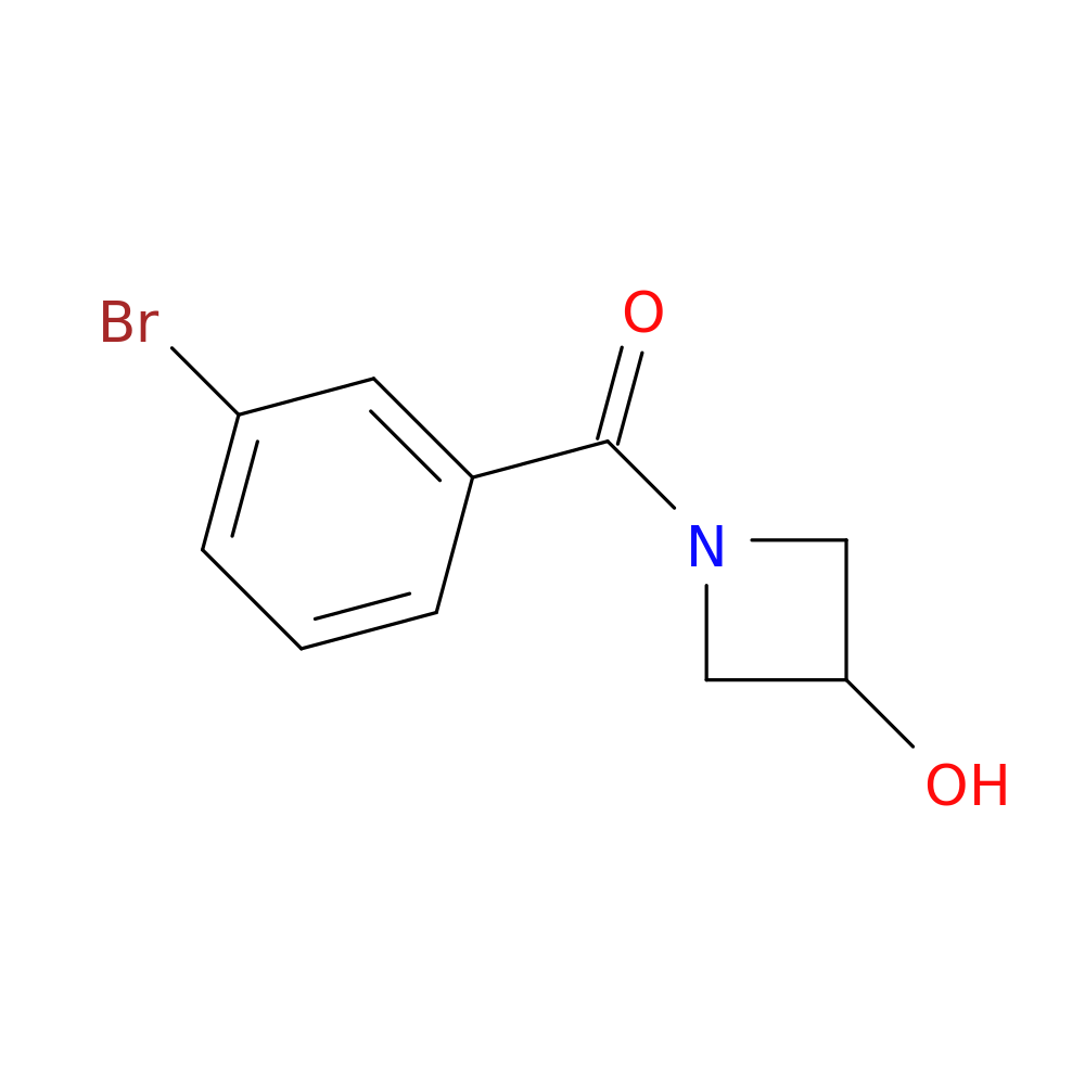 1-(3-bromobenzoyl)azetidin-3-ol