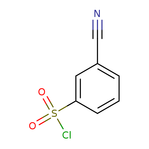 Benzenesulfonyl chloride, 3-cyano-