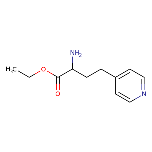 ethyl 2-amino-4-(pyridin-4-yl)butanoate