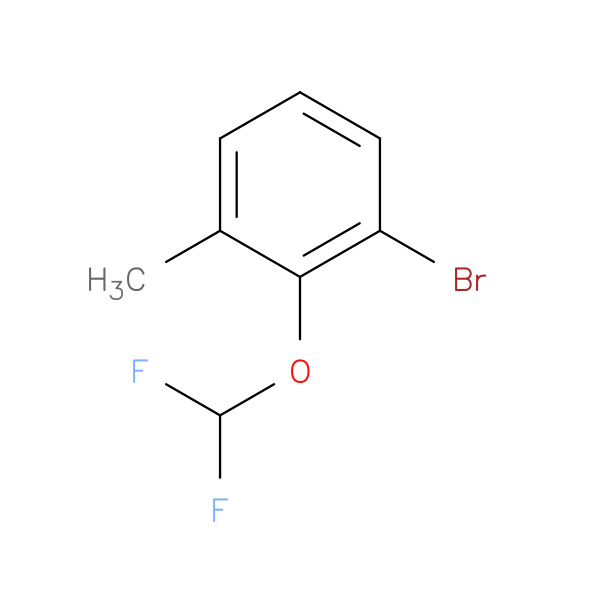 1-BROMO-2-(DIFLUOROMETHOXY)-3-METHYLBENZENE
