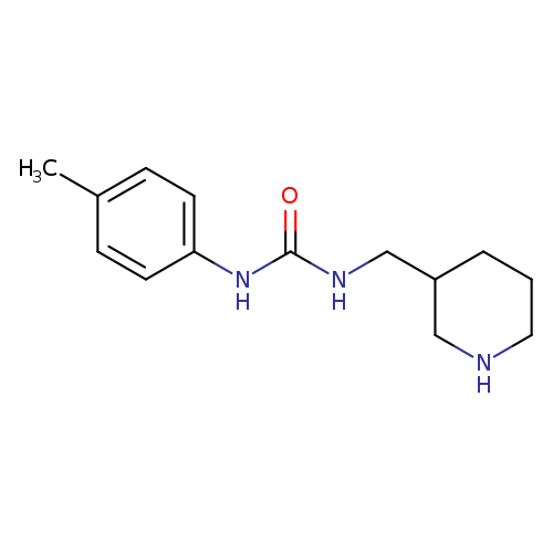 3-(4-methylphenyl)-1-(piperidin-3-ylmethyl)urea