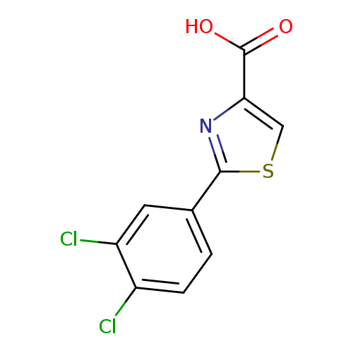 2-(3,4-dichlorophenyl)-1,3-thiazole-4-carboxylic acid