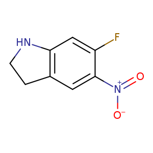 6‐fluoro‐5‐nitro‐2,3‐dihydro‐1H‐indole
