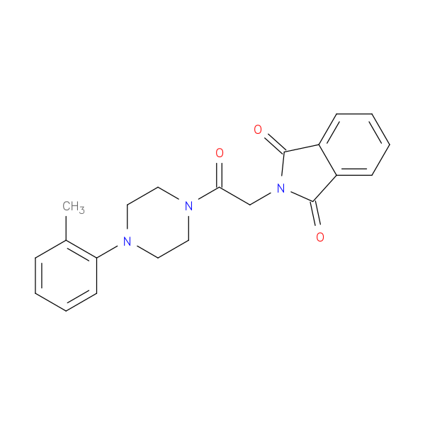 2-{2-[4-(2-methylphenyl)piperazin-1-yl]-2-oxoethyl}-2,3-dihydro-1H-isoindole-1,3-dione