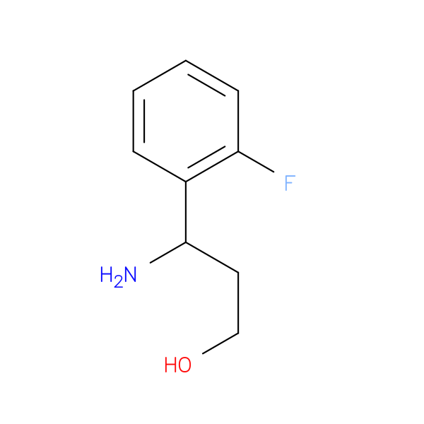 3-Amino-3-(2-fluorophenyl)propan-1-ol