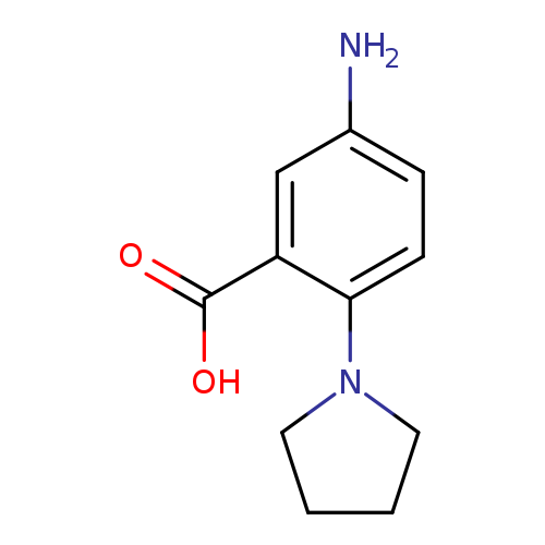 5-Amino-2-(Pyrrolidin-1-yl)benzoic acid