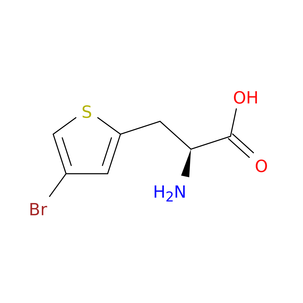 (2S)-2-amino-3-(4-bromothiophen-2-yl)propanoic acid