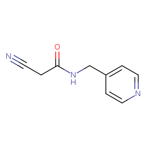 2-Cyano-n-(pyridin-4-ylmethyl)acetamide