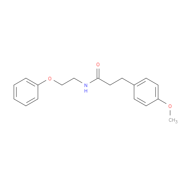 3-(4-methoxyphenyl)-N-(2-phenoxyethyl)propanamide