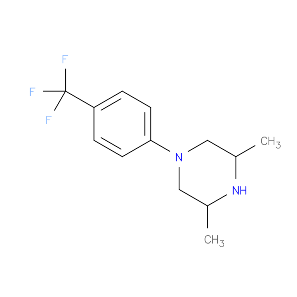 3,5-Dimethyl-1-[4-(trifluoromethyl)phenyl]piperazine