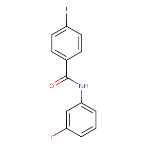 4-iodo-N-(3-iodophenyl)benzamide