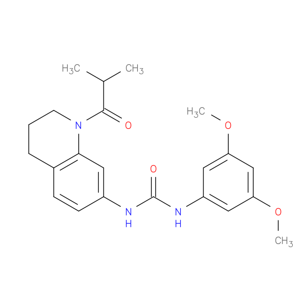 1-(3,5-dimethoxyphenyl)-3-[1-(2-methylpropanoyl)-1,2,3,4-tetrahydroquinolin-7-yl]urea