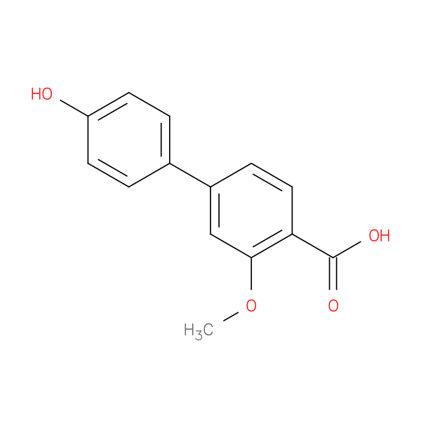 4-(4-Hydroxyphenyl)-2-methoxybenzoic acid
