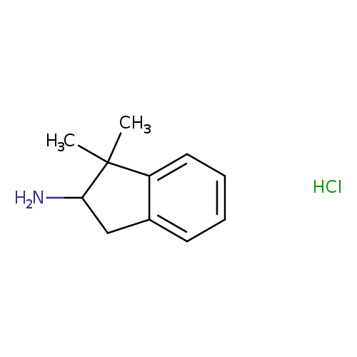 1,1-dimethyl-2,3-dihydro-1H-inden-2-amine hydrochloride
