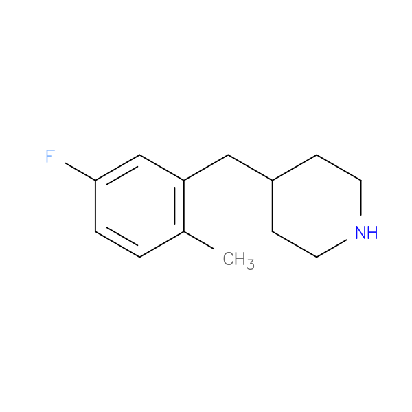 4-(5-Fluoro-2-methyl-benzyl)-piperidine
