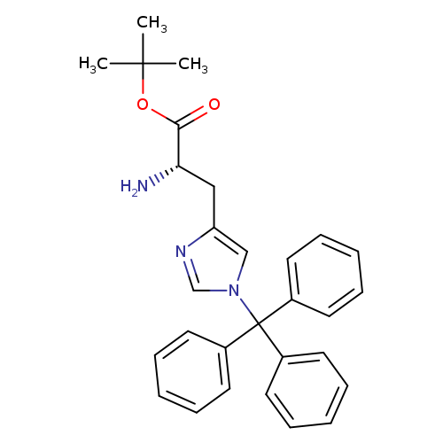 (S)-tert-Butyl 2-amino-3-(1-trityl-1H-imidazol-4-yl)propanoate