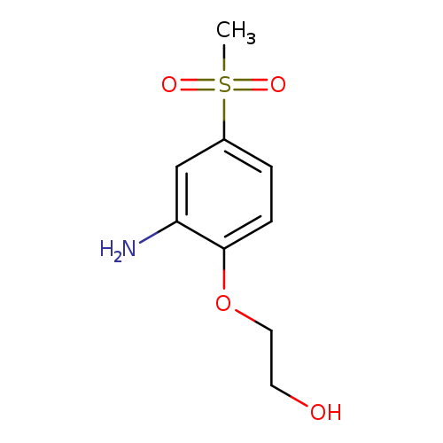 2-(2-amino-4-methanesulfonylphenoxy)ethan-1-ol