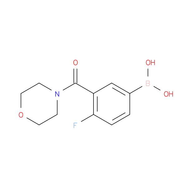 4-Fluoro-3-(morpholine-4-carbonyl)phenylboronic acid