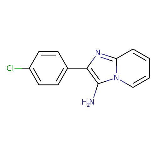 2-(4-chlorophenyl)imidazo[1,2-a]pyridin-3-amine