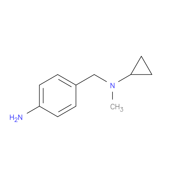 4-([Cyclopropyl(methyl)amino]methyl)aniline