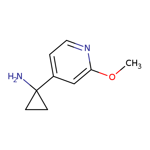 1-(2-methoxypyridin-4-yl)cyclopropan-1-amine