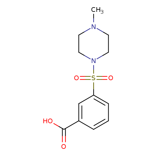 3-(4-Methyl-piperazine-1-sulfonyl)-benzoic acid