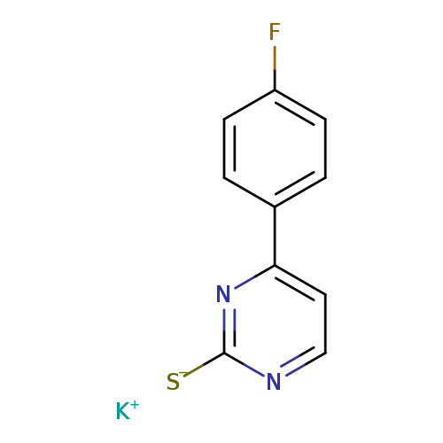 potassium [4-(4-fluorophenyl)pyrimidin-2-yl]sulfanide