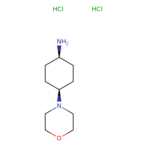 (1s,4s)-4-(morpholin-4-yl)cyclohexan-1-aminedihydrochloride,cis