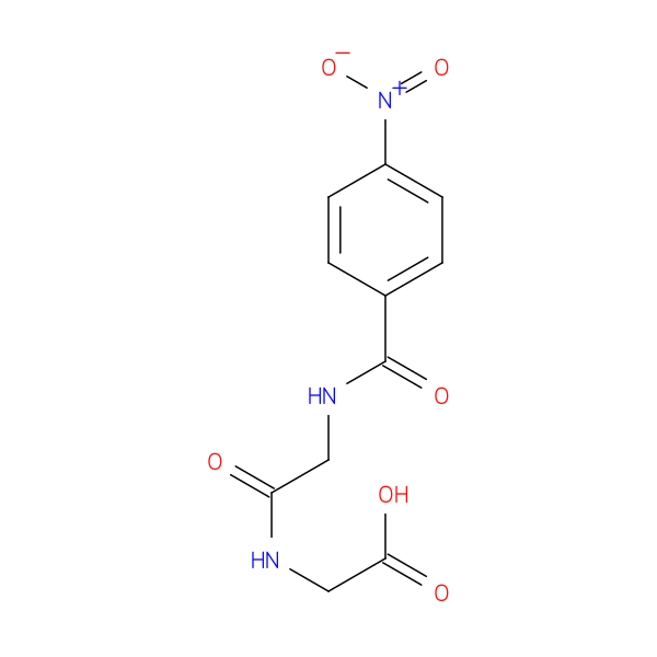 4-Nitrobenzoyl-glycyl-glycine