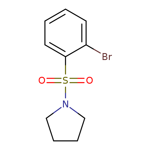 1-(2-Bromophenylsulfonyl)pyrrolidine
