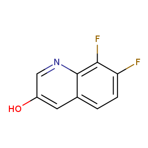 3-Quinolinol, 7,8-difluoro-
