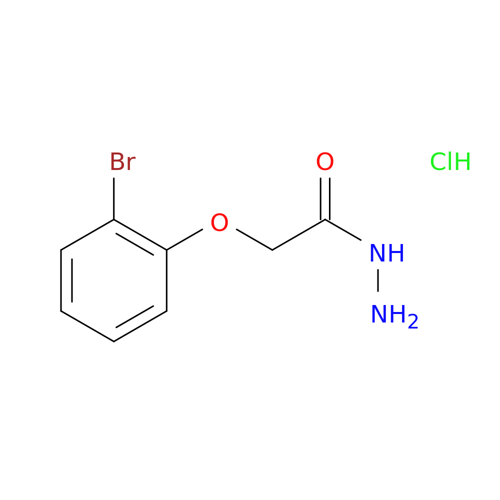 2-(2-bromophenoxy)acetohydrazide hydrochloride