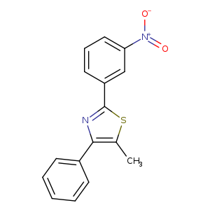 5-Methyl-2-(3-nitrophenyl)-4-phenylthiazole