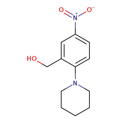 (5-Nitro-2-(piperidin-1-yl)phenyl)methanol