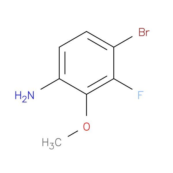 4-Bromo-3-fluoro-2-methoxyaniline