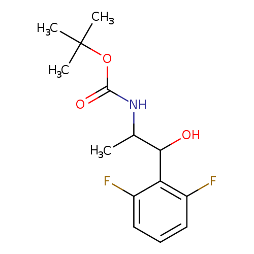 tert-butylN-[1-(2,6-difluorophenyl)-1-hydroxypropan-2-yl]carbamate