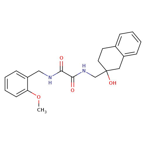 N-[(2-hydroxy-1,2,3,4-tetrahydronaphthalen-2-yl)methyl]-N'-[(2-methoxyphenyl)methyl]ethanediamide