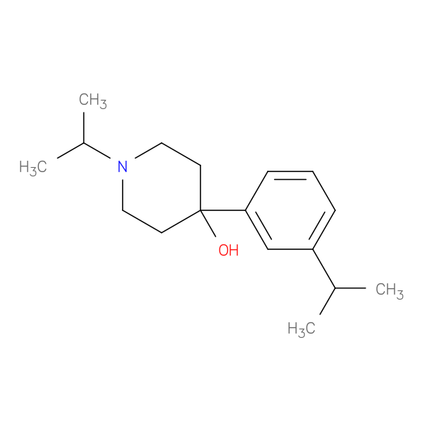 4-Hydroxy-4-(3-iso-propylphenyl)-1-iso-propylpiperidine