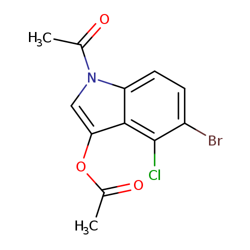 1-Acetyl-5-Bromo-4-Chloro-1H-Indol-3-Yl Acetate