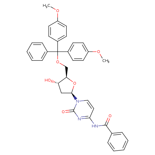 N4-Benzoyl-5'-O-(4,4'-dimethoxytrityl)-2'-deoxycytidine